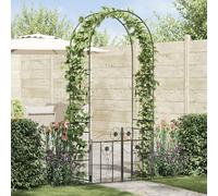 Lumanois Arco de jardín con Cerradura Negro 203 x 50 x 218 cm,Casa y jardín,Jardín,Artículos de Exterior,Estructuras de Exteriores,Pérgolas,Arcos y enrejados de jardín,9.18kg-42021346
