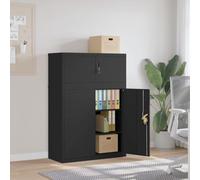 Lumanois Armario archivador de Acero Negro 90x40x130 cm,Mobiliario,Armarios y Almacenamiento,Taquillas de Almacenamiento,39kg-3188323
