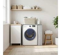 Lumanois Armario para Lavadora con Puerta Gris Sonoma 87 x 60 x 89 cm,Mobiliario,Armarios y Almacenamiento,27.14kg-8006805