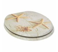 Lumanois Asiento de Inodoro de Cierre Suave 2 pcs Amarillo y 44 x 38 cm,Accesorios de baño y bidé,Asientos de inodoros y bidés,6.4kg-3414535