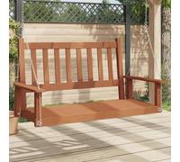 Lumanois Banco Columpio jardín con Cadenas de Metal Madera Abeto marrón,Casa y jardín,Balancines de jardín,10.74kg-4008977