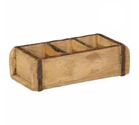 Lumanois Bandeja 4 pcs Marrón 30 x 14 x 9 cm Madera sólida recuperada,Casa y jardín,Productos del hogar,Organización y Almacenamiento,Bolsas para almacenaje,5.5kg-4019613