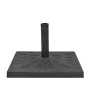 Lumanois Base de sombrilla Resina Cuadrada Negra 19 kg,Artículos de Exterior,Accesorios para sombrillas,Bases para sombrillas,20.45kg-43659