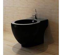 Lumanois Bidet Redondo de cerámica, Negro,Bricolaje,Fontanería,Piezas para fontanería,Baños y bidés,Bidés,21kg-140666