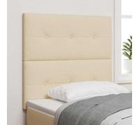 Lumanois Cabecero LED con Tiras LED con cabecera Crema 100 cm Tela,Mobiliario,Cabeceros y pies de Cama,12.08kg-3338415
