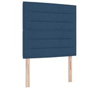 Lumanois Cabecero LED con Tiras LED con cabecera Manual Azul 100 cm Tela,Cabeceros y pies de Cama,12.08kg-3338285