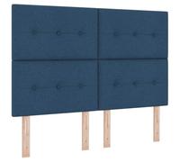 Lumanois Cabecero LED con Tiras LED con cabecera Manual Azul 144 cm Tela,Cabeceros y pies de Cama,18.3kg-3338429