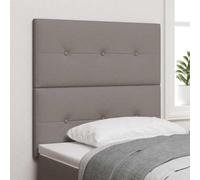 Lumanois Cabecero LED con Tiras LED con cabecera Manual Taupé 80 cm Tela,Mobiliario,Cabeceros y pies de Cama,9.98kg-3338388