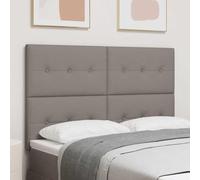 Lumanois Cabecero LED con Tiras LED con cabecera Taupé 160 cm Tela,Mobiliario,Cabeceros y pies de Cama,19.9kg-3338440