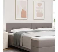 Lumanois Cabecero LED con Tiras LED con cabecera Taupé 200 cm Tela,Mobiliario,Cabeceros y pies de Cama,12.1kg-3338165