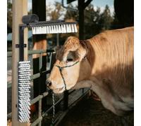 Lumanois Cepillos para Ganado Ajustable Negro y 84 x 10 x 91 cm PVC,Economía e Industria,Agricultura,Cría de Animales,7.38kg-42006836