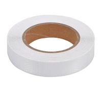 Lumanois Cinta Adhesiva Reflectante PVC Blanco 2,5 cm x 20 m, Economía e Industria Avisos Señales de Carretera y tráfico, Blanco, 0.23kg