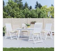 Lumanois Cojines de Silla de jardín 4 uds Tela Oxford Crema 50x50x7 cm,Casa y jardín,Decoración,Cojines para sillas y sofás,3.1kg-361514