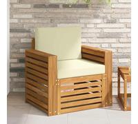 Lumanois Conjunto de sofás de Exterior con cojín Natural 79 x 63 x 73 cm,Mobiliario,Muebles de jardín,Asientos de Exterior,Sofás modulares de Exterior,24.9kg-3436360