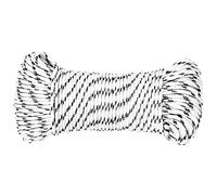 Lumanois Cuerda para Barco Trenzada poliéster Blanco 5 mmx100 m,Cadenas,Alambre y Cuerda,Sogas y Cuerdas metálicas,1.6kg-152758