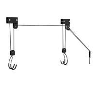 Lumanois Elevador de Bicicletas con Montaje en Techo 57 kg, Deportes Actividades al Aire Libre Ciclismo Accesorios para Bicicletas, Negro, 3.01kg