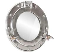 Lumanois Espejo de Ojo de Buey de Pared Aluminio y Vidrio Ø30 cm,Casa y jardín,Decoración,Espejos,1.68kg-357848