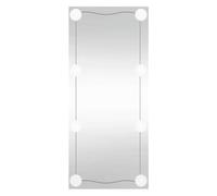 Lumanois Espejo de Pared Rectangular con Luces LED Vidrio 50x100 cm,Casa y jardín,Decoración,Espejos,5.76kg-3189157
