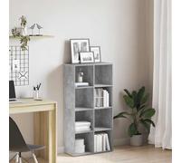 Lumanois Estantería/Aparador Madera contrachapada Gris 66x30x130 cm, Mobiliario Estanterías Librerías y estanterías, Gris, 26.25kg