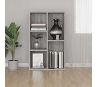 Lumanois Estantería/Aparador Madera contrachapada Gris Sonoma 50x25x80cm,Mobiliario,Librerías y estanterías,12.8kg-826612