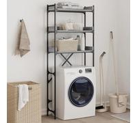 Lumanois Estantería Lavadora Madera ingeniería Gris Sonoma 67x25x163 cm,Casa y jardín,Accesorios para lavadoras y secadoras,14.28kg-838981
