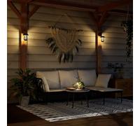 Lumanois Faroles solares de Pared de Exterior luz Blanca 4 uds,Casa y jardín,Iluminación,Iluminación de Exterior,2.2kg-4008188