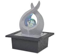 Lumanois Fuente de Agua de Interior con luz LED de poliresina,Casa y jardín,Decoración,Fuentes y estanques,Fuentes y cascadas,1.55kg-244288