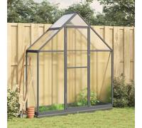 Lumanois Invernadero con Marco Base Aluminio Antracita 169x58x202 cm,Casa y jardín,Jardín,Jardinería,Invernaderos,20.81kg-4005821
