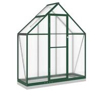 Lumanois Invernadero con Marco Base Aluminio Verde 169x58x202 cm,Casa y jardín,Jardín,Jardinería,Invernaderos,20.81kg-4005820