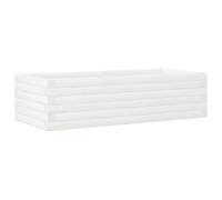 Lumanois Jardinera de Madera Maciza de Pino Blanca 90x40x23 cm,Casa y jardín, Maceteros y jardineras,11.35kg-847224