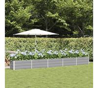 Lumanois Jardinera Gris Claro 480 x 50 x 45 cm Acero Galvanizado,Casa y jardín,Jardín,Jardinería,Maceteros y jardineras,17.14kg-42018158