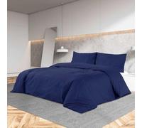 Lumanois Juego de Funda nórdica algodón Azul 200x200 cm,Casa y jardín,Ropa de casa,Ropa de Cama,Fundas de nórdico,1.4kg-136152