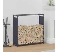 Lumanois Leñero Antracita 90x28x90 cm Acero Laminado en frío,Casa y jardín,Accesorios para hornos de leña y chimeneas,Bolsas y Soportes de leña,8.05kg-864217