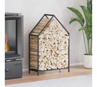 Lumanois Leñero Negro 60x25x90 cm Acero Laminado en frío,Casa y jardín,Accesorios para hornos de leña y chimeneas,Bolsas y Soportes de leña,3.98kg-864307