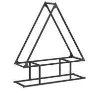 Lumanois Leñero Negro 80x25x90 cm Acero Laminado en frío,Casa y jardín,Accesorios para hornos de leña y chimeneas,Bolsas y Soportes de leña,3.95kg-864315