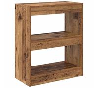 Lumanois Librería Madera Vieja 60 x 30 x 72 cm Madera de ingeniería,Mobiliario,Librerías y estanterías,13.01kg-880456