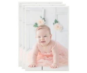 Lumanois Marcos de Fotos Collage de Mesa 3 uds Plateado MDF 21x29,7cm,Casa y jardín,Decoración,Marcos para Fotos,1kg-332172