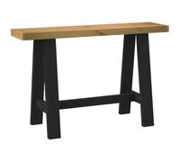 Lumanois Mesa Consola NOAIN Patas en A Madera Maciza Pino 120x30x75 cm,Mobiliario,Mesas Consola,11.4kg-4100036