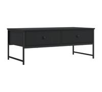 Lumanois Mesa de Centro Madera de ingeniería Negro 101x49x39,5 cm,Mobiliario,Mesas de Centro,19.74kg-837737
