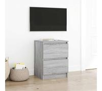 Lumanois Mueble de TV Sonoma Gris 40x35x54 cm Madera de ingeniería,Mobiliario,Muebles TV,11.75kg-861774
