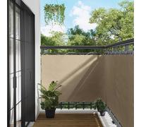 Lumanois Pantalla de Balcón Beige 110 x 400 cm Tela Oxford,Casa y jardín,Sombrillas,1.044kg-42030687