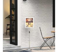 Lumanois Pantallas de Feria Plateado 25 x 25 x 125 cm Aluminio,Economía e Industria,Publicidad y márketing,Expositores para ferias,1.9kg-42025194