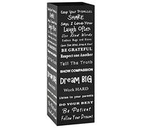 Lumanois Paragúero diseño Texto Acero Negro,Organización y Almacenamiento,Perchas y Paragüeros,2.45kg-246795