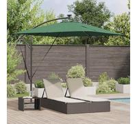 Lumanois Parasol de Cantilever Tipo plátano Verde 249 x 249 x 250 cm,Casa y jardín,Sombrillas,14.81kg-42003400