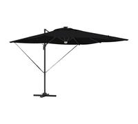 Lumanois Parasol Roma Negro 286 x 284 x 270 cm Aluminio y poliéster,Casa y jardín,Sombrillas,23.13kg-42003355