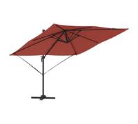 Lumanois Parasol Roma Rojo 286 x 284 x 265 cm Aluminio y poliéster,Casa y jardín,Sombrillas,22.84kg-42003342
