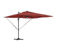 Lumanois Parasol Roma Rojo 286 x 284 x 270 cm Aluminio y poliéster,Casa y jardín,Sombrillas,23.13kg-42003358