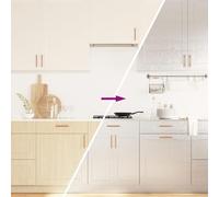 Lumanois Pegatinas de Mueble Autoadhesivas Pet Plateado 90x500 cm,Arte y Ocio,Hobbies y Artes Creativas,Manualidades,Materiales para Manualidades,Recortes y Adornos,Vinilos Decorativos,4kg-3206491