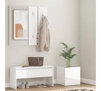 Lumanois Set de Muebles de recibidor Madera contrachapada Brillo,Mobiliario para recibidores y Almacenamiento,30.34kg-3082059