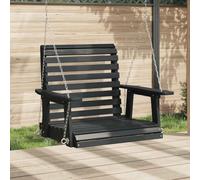 Lumanois Silla Columpio jardín con Cadenas de Metal Madera Abeto Negro,Casa y jardín,Balancines de jardín,9.3kg-4008980